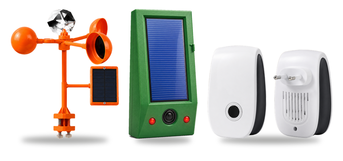 The Complete System: Rooftop Spinner, IonAway, and Indoor Plug 2-pack together