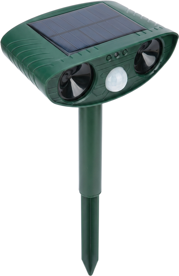 PestRay Perimeter Sentry, solar motion-activated yard repeller